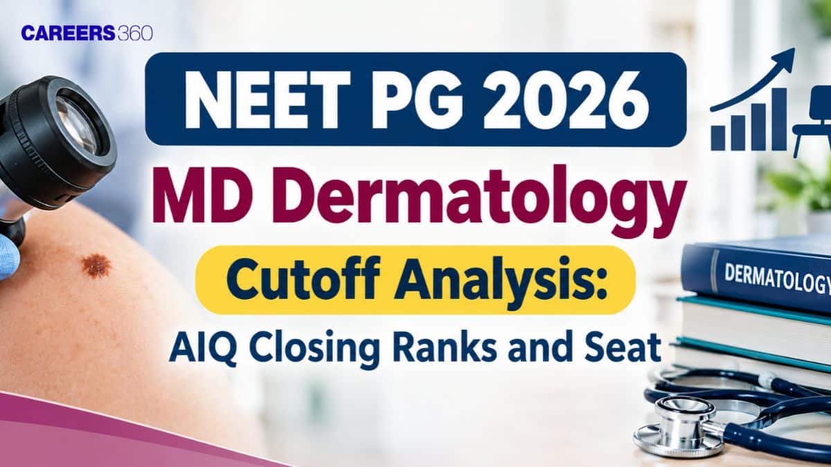 NEET PG 2026 MD Dermatology Cutoff Analysis: AIQ Closing Ranks and Seat